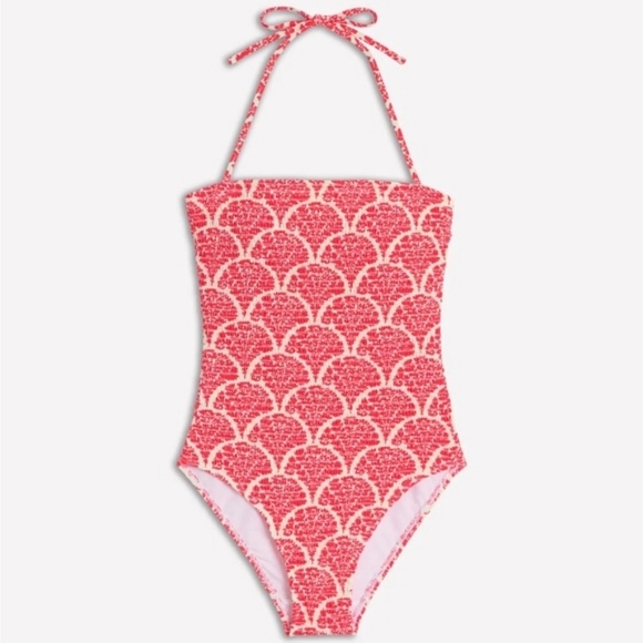 Boden Other - Boden Milos Smocked Bandeau Swimsuit new without tags